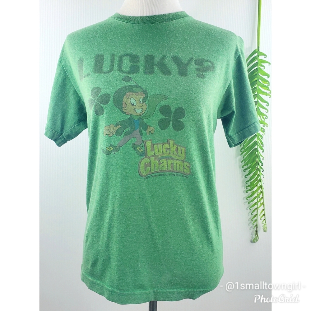 TNT Lucky Charms vintage t-shirt green S